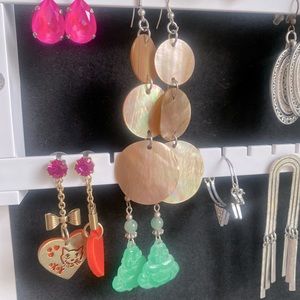 Shell earrings..never worn